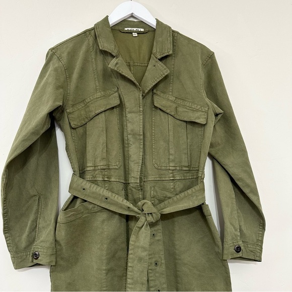 Alex Mill Expedition Jumpsuit Army Olive Twill - Picture 6 of 16